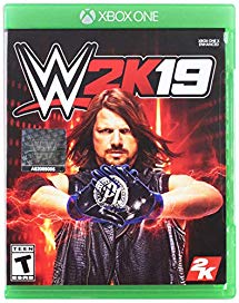 XB1: WWE 2K19/DELUXE ED. (NM) (COMPLETE)